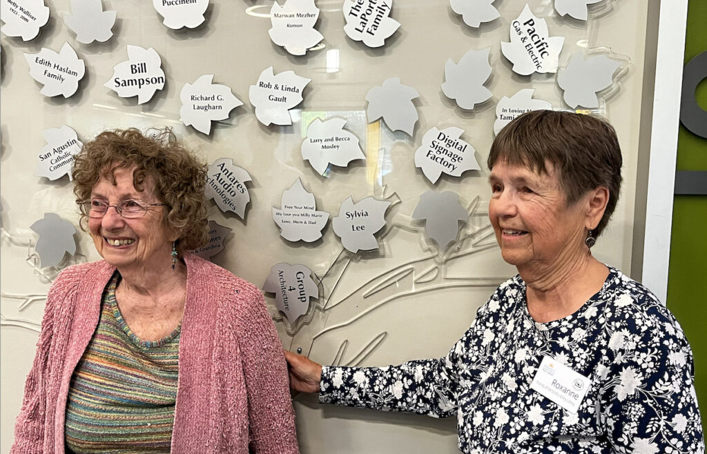 Scotts Valley Library Friends Donor Tree