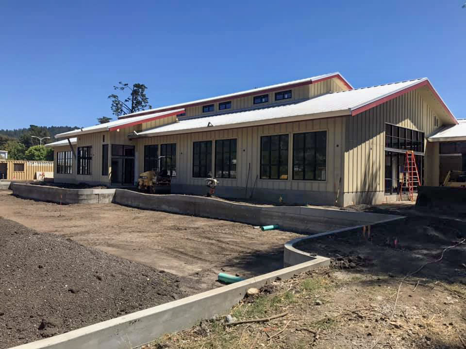 Felton Library construction green features