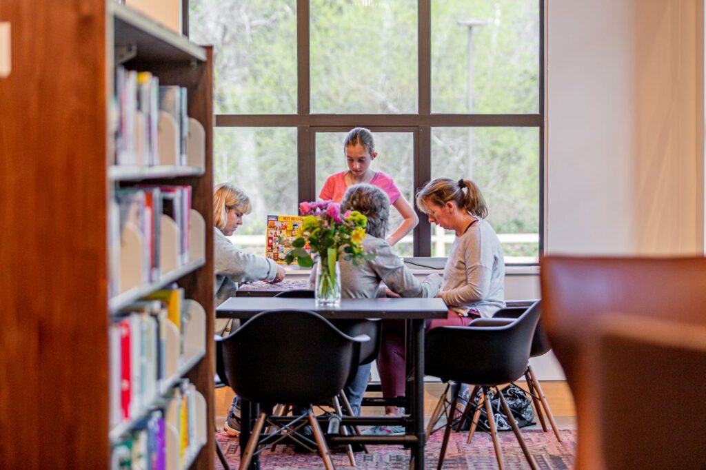 Felton Library interior