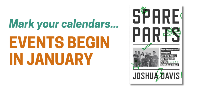 Our Community Reads Spare Parts by Joshua Davis