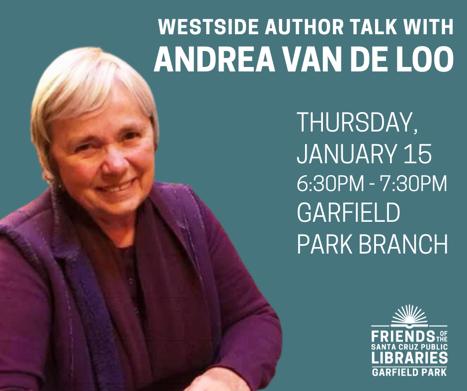 Andrea van de Loo author talk Garfield Park Library