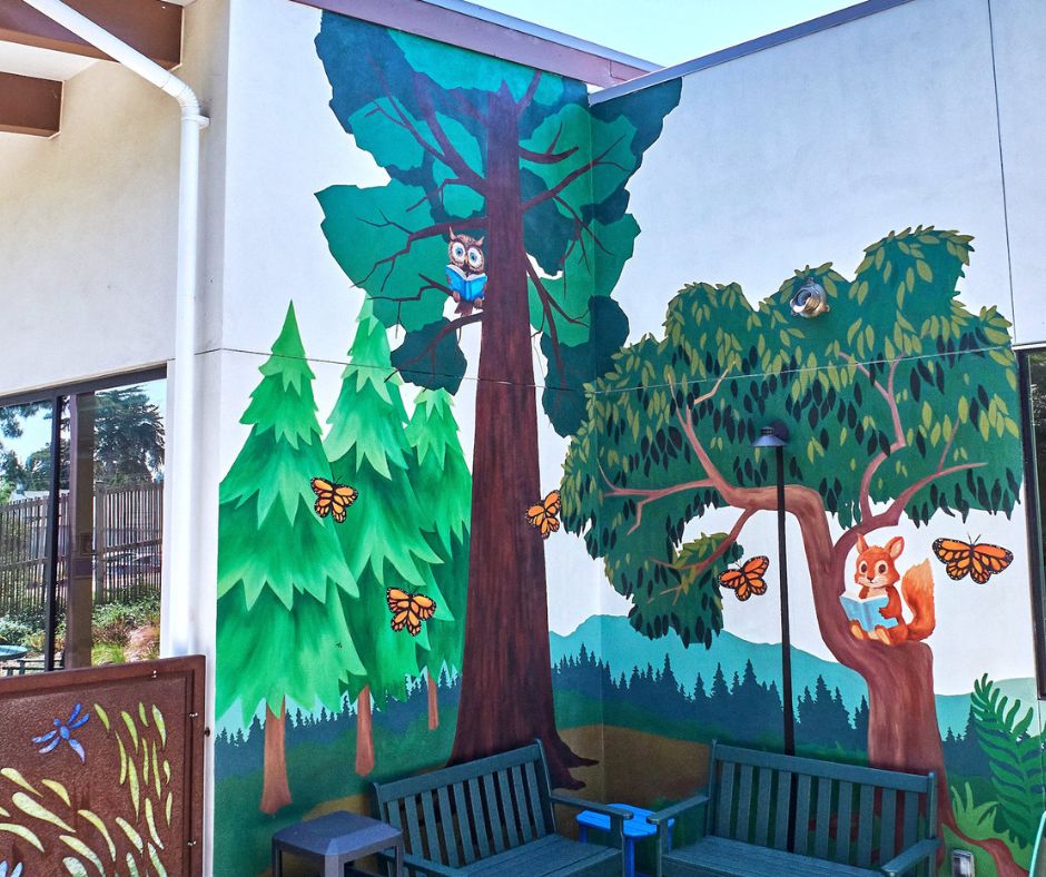 Mural aptos library