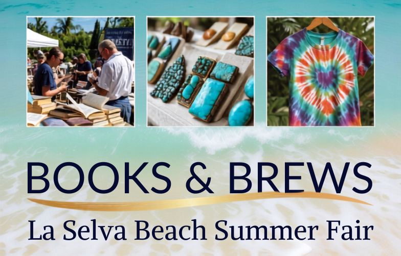 Books and Brews La Selva Beach Summer Fair