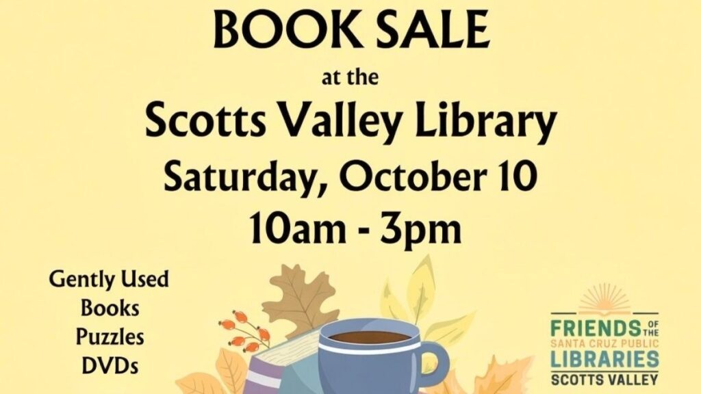 Scotts Valley Library Book Sale